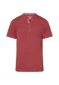 GLOBETROTTER - T-Shirt, Baumwolle, für Herren - 2 RED / NAVY