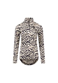 eivy - Funktionsshirt Journey Mit Reißverschluss am Kragen - Animal Swirl