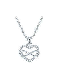 Rafaela Donata - Damen Kette aus 925/- Sterling Silber in Silber mit Zirkonia - silber