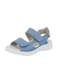 solidus - Riemchen Sandalen für Damen - blau