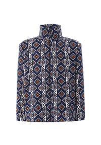 El Búho NOCTURNO® - Sweatjacke für Herren, Polarfleece - Blau