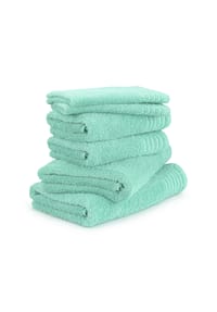 MÖVE Handtuchset New Classic 6-TLG - New Classic - cornflower