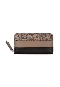 TOM TAILOR ELLEN - Langbörse, Anhänger, für Damen - FLOWER BLACK