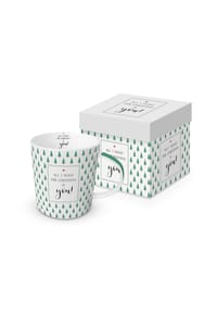 ppd - Henkelbecher All I want, in Geschenkbox, 350 ml - Mehrfarbig