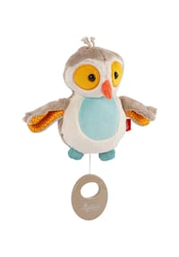 sigikid® - Spieluhr Eule Harry Potter Melodie ,  für Babys und Kleinkinder - mehrfarbig