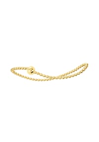 ONE ELEMENT Essential Line - Armband Kugelkette aus 925 Silber Ø 54,0 mm mit Gummiband - silber