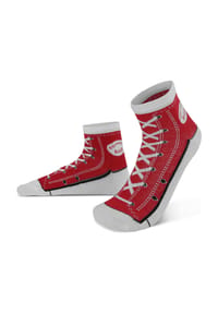 normani® - 4 Paar Socken im Schuh-Design - Blau