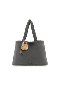 FREDsBRUDER Fluffy - Fluffy Schultertasche 63 cm - dark grey