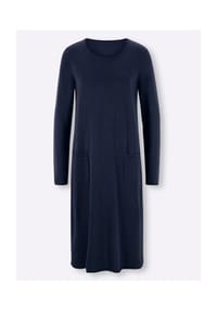 heine - Strickkleid - dunkelrot