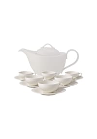 Villeroy & Boch Tee-Set New Cottage Basic 13er Set weiß - NEW COTTAGE - weiß