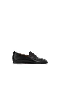 KAZAR STUDIO - Schwarze Halbschuhe aus naturleder in Schwarz mit quadratischem Zehenbereich - Schwarz