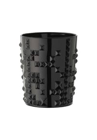 Nachtmann - Punk Becher Jet-Black, Softdrinkglas, Kristallglas, 348 ml - Transparent