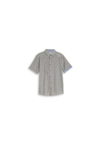 TOM TAILOR - Freizeithemd, Regular Fit, Kurzarm, Kent, für Herren - 10668 SKY BLUE