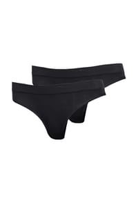 SCHIESSER - Tanga Active Basic - schwarz