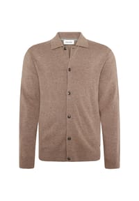 pierre cardin - Jacke im unifarbenen Stil - Otter