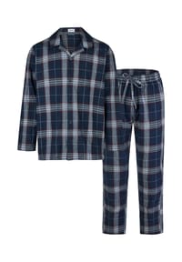 seidensticker - Schlafanzug Flannel Woven, Baumwolle, für Herren - 259 TOTAL ECLIPSE