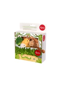 sigikid® - Fingerpuppen-Set My Little Theatre ,  für Babys und Kinder - braun