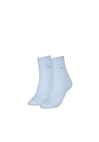 Calvin Klein - Kurzsocken, 2er-Pack, für Damen - 001 BLACK