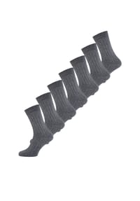 nur der - Basicsocken Warme Socke - mittelgraumelange