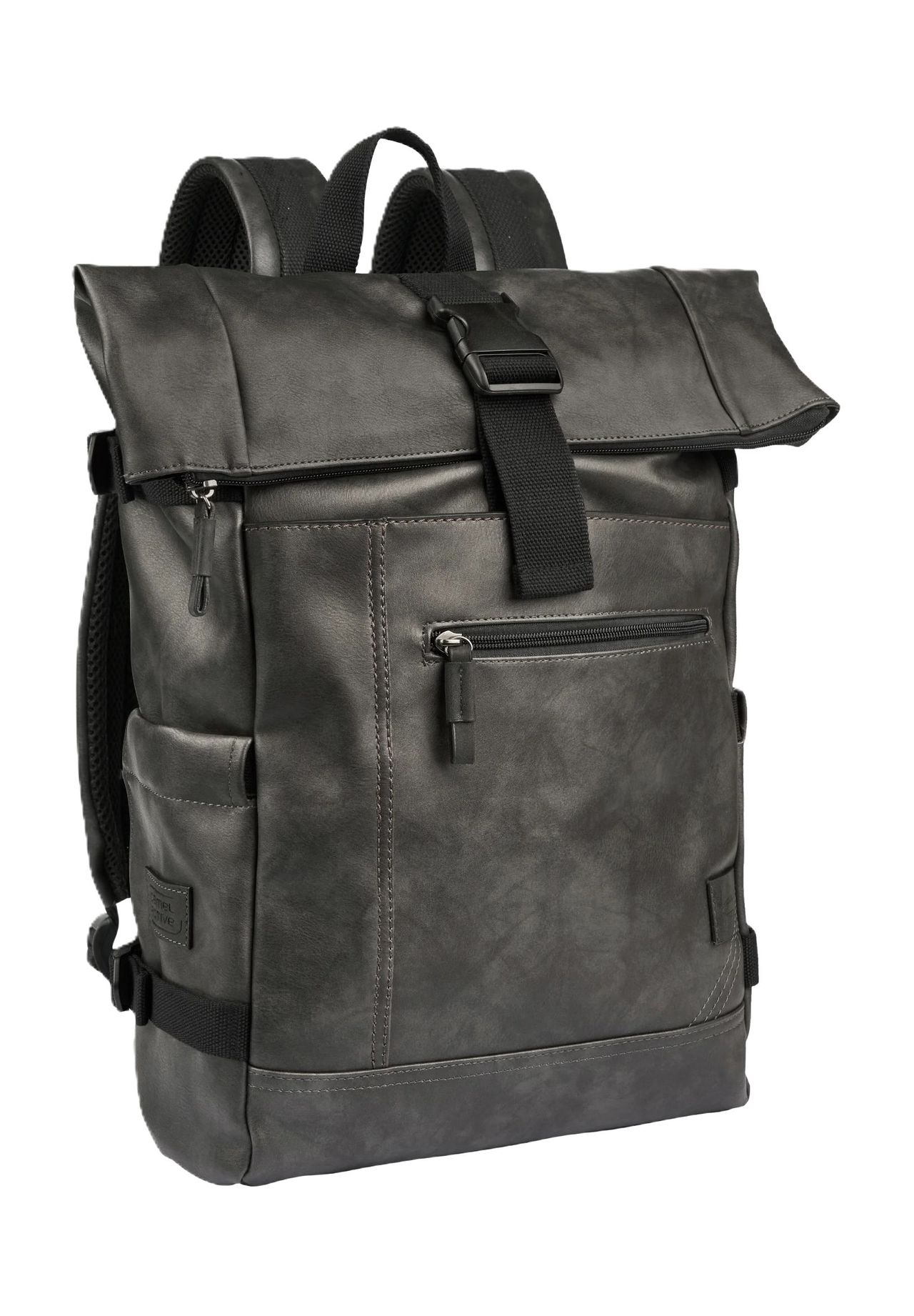 Camel Active Damen Schwarz Rucksack "Laos", Gr. B/H/T: 39Cm X 44Cm X 12Cm, Grau (Schwarz), Rucksäcke Rucksack, Praktisch Funktionaler Alltagsbegleiter Mit... - Bild 7