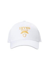 19V69 ITALIA - Kappe, pflegeleicht, für Damen - 100 WHITE