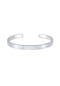 KUZZOÍ - Armband Herren Basic Bangle Matt 925 Silber - Gold