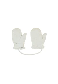 maximo® - MINI-Fausthandschuhe  mit Daumen, Fleecefutter, Basicfarben - graumeliert