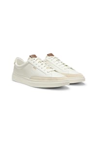 BOSS - Sneaker, Leder, für Herren - 122  OPEN WHITE