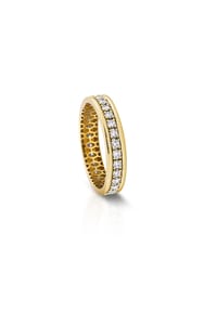 MONCARA - Damen Ring, 585er Gold, 28 Diamanten, zus. ca. 0,75 Karat - Gelbgold