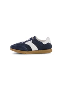 camel active - Leder Sneaker mit flexibler Sohle - Navy