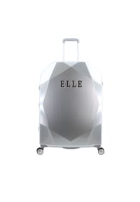 ELLE - Koffer ELLE mit vollständig gefüttertem Innenraum - silver