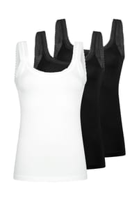 mey - Unterhemd / Top 3er Pack Modal Lace - Bailey