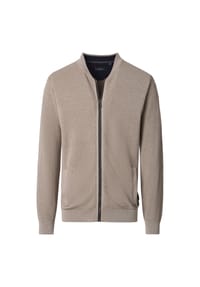 CASAMODA - Herren Strickjacke uni - Dunkelgrau