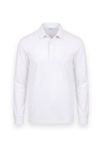 Vercate - Poloshirt, Slim Fit, Langarm, für Herren - Blau