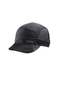 CAPO - Softcap, ultraleicht seitliche Netzeinsätze, Reflexbügler; UV 50 - black