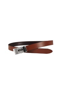 gardeur - Ledergürtel, Klappschließe, für Herren - 25 BRAUNER TON