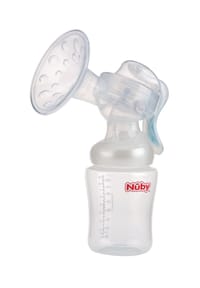 Nûby™ - Handmilchpumpe mit 240 ml Fassungsvermögen - 