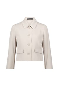 BETTY BARCLAY - Blazer-Jacke mit 3/4 Arm - Grau Beige