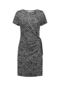 ragwear™ - Shirtkleid Knotta Print - Black
