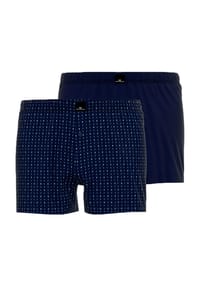 GÖTZBURG - Wild Life Boxershorts, 2er-Pack, Gummibund, für Herren - 8429 BLAU