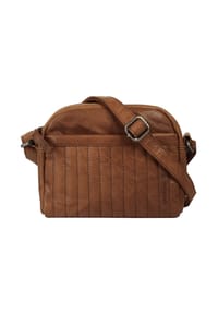 SPIKES & SPARROW® - Umhängetasche Echt Leder - cognac