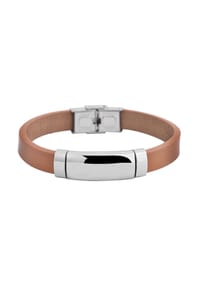 Adelia's Bold Style - Armband aus Leder 21 cm - braun