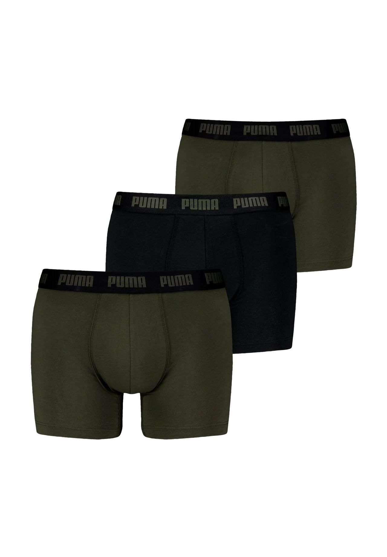 PUMA Boxer Briefs (3-Pack) Men, Clothing, Forest, 2 - Bild 7
