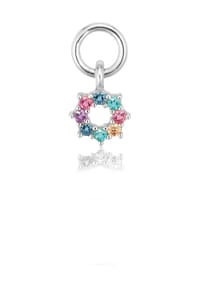 SIF JAKOBS JEWELLERY - Damen Creolen-Anhänger, 925er Silber - GELBGOLD