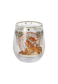 Goebel Windlicht Alphonse Mucha Sternzeichen - Alphonse Mucha - Bunt