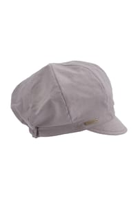 SEEBERGER - Ballonmütze, Gummizug, Emblem, für Damen - 46 VANILLA