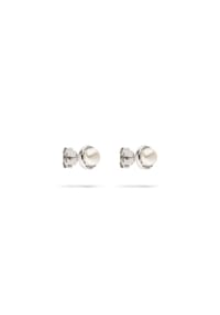 s.Oliver - Ohrstecker - aus Silber mit Schmuckperle - silber