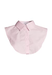 MANGUUN - Bluseneinsatzkragen, Gummibund, für Damen - 0  BLACK