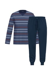 AMMANN - Schlafanzug Night & Home Cotton - Dunkelblau