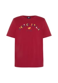 POLO SYLT - T-Shirt mit Logo-Print - 19-1557 Chili Pepper